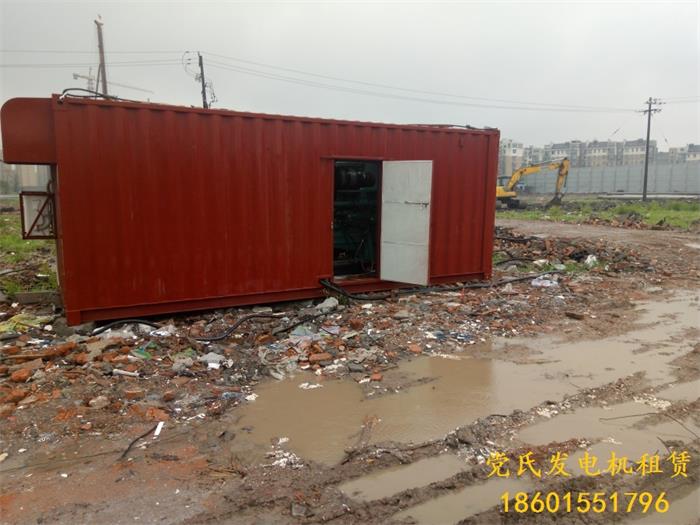 杭州蕭山發(fā)電機出租租賃工地租賃沃爾沃400KW發(fā)電機組施工